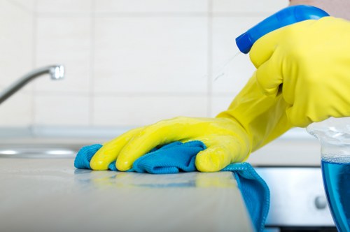 Detailed local cleaning work in Earlscourt focusing on surfaces and careful hygiene