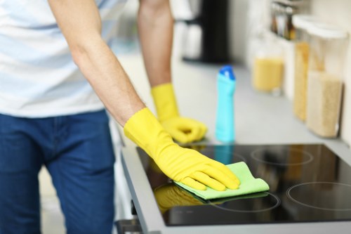 Residential deep clean preparation for a home in Earlscourt